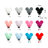 Offre Spéciale Silicone Alimentaire à Mâcher Cadeau pour Infirmière Jouets Collier de Dentition Mickey Attaches-Sucette Bébé