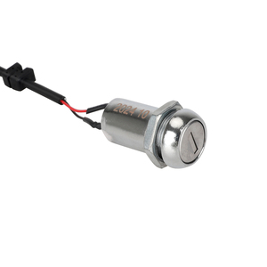 Serrure de porte électrique KuKirin G4 avec 2 clés pour trottinette électrique KUGOO KIRIN Kukirin G4, accessoires de serrure à clé et de commutateur - Product Image 3