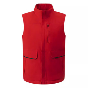 เสื้อกั๊กผ้าฝ้ายบุใยดาวน์ สีกรมท่า สำหรับงานถ่ายภาพและกิจกรรมอาสาสมัคร พร้อมบริการพิมพ์โลโก้ตามสั่ง - Product Image 2