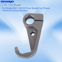 Porte-couteau CRL104 Blade Strong H, porte-couteau gauche pour machine à coudre industrielle Siruba C007J C007JD à trois aiguilles et cinq fils
