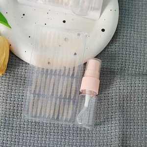 Bande adhésive pour paupières doubles, 12 pièces, naturelle, imperméable, invisible, longue durée, pour maquillage léger et yeux gonflés - Product Image 3