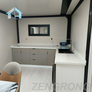 Maisons modulaires <span class=keywords><strong>Maison</strong></span> modulable préfabriquée Chine Conteneur vert portable à <span class=keywords><strong>vendre</strong></span> USA Villas préfabriquées Hous Cabin 2 Bedroom - Product Image 3