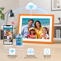 Cadre photo numérique Wi-Fi 10,1 pouces 32 Go 1280x800 HD IPS Écran tactile Rotation automatique Cadre photo intelligent Cloud OEM