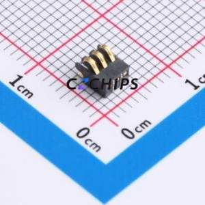 GT-BTP12703-0225B-013B Blade/Spring Contact Battery Connector SMD,P=1.27mm Connector Spring Contact Type 1.27mm 3P Vertical - Product Image 1