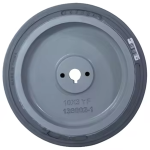 Pneus pleins de qualité supérieure pour excavatrice 200x8, frein de plateforme élévatrice à ciseaux, roues tout-terrain de 18 pouces pour plateforme aérienne - Product Image 4