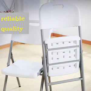 HDPE trắng gấp ghế với có thể gập lại Dã Ngoại bảng ngoài trời câu cá bãi biển ghế cho công viên & sân bán buôn - Product Image 3
