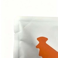 Emballage personnalisé de petite taille pour aliments pour animaux de compagnie, avec un design double face, sacs pour aliments pour chats scellés sur trois côtés avec une ouverture facile à déchirer