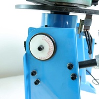 Plateau tournant de soudage 50 kg, positionneur de soudage HD-50 avec mandrin de tour WP200 et support de torche pneumatique, trou central 25 mm / 65 mm