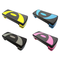 Precio de fábrica, equipo de Fitness, Steppers, 3 niveles, ajustable, aeróbico, plataforma de gimnasio, tabla de ejercicios, aeróbico paso a paso personalizado