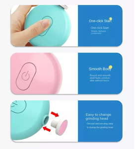 Lima de <span class=keywords><strong>uñas</strong></span> para bebés, taladro de <span class=keywords><strong>uñas</strong></span> acrílico inalámbrico, 6 cabezales de molienda con bajo ruido, <span class=keywords><strong>2022</strong></span> - Product Image 5