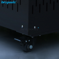 Refroidisseur portable automatique 220V/110V pour la fabrication de glace 2026 avec contrôle intelligent Wi-Fi et panneau tactile, fonction bain froid et glace