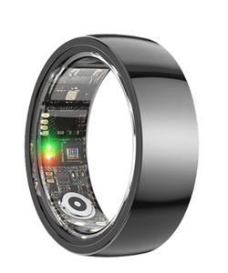 Anneau intelligent OEM avec analyse d'émotions, méditation, IA, fréquence cardiaque, sommeil, 128 sports, suivi <span class=keywords><strong>de</strong></span> la fréquence cardiaque, application <span class=keywords><strong>de</strong></span> suivi <span class=keywords><strong>de</strong></span> la forme physique pour hommes et femmes - Product Image 3