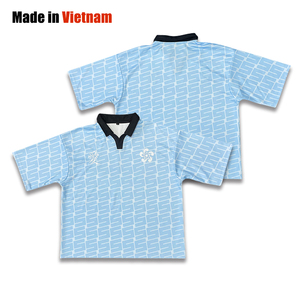 Camiseta de Fútbol Retro Personalizada para Adultos, Diseño Personalizable, Impresión por Sublimación, Transpirable, de Secado Rápido, 100% Poliéster, Unisex - Product Image 1