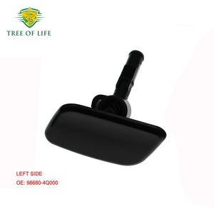 Headlight Washer Caps For Hyundai Sonata 8 Azera Grandeur 98681 4Q000 98682 4Q000 <b>Clip</b> On Plastic Front Bumper - Product Image 3