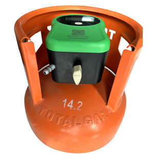 Batterij-aangedreven digitale gasstroommeter DF 41 TYPE C Oplaadbare LPG-stroommeter - Product Image 1