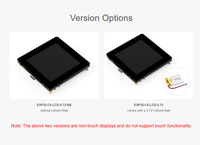 ESP32-C5 2.73inch LCD Display Development Board, 320 *320 Resolution 262K Color, Dual-band 2.4GHz/5GHz Wi-Fi 5 (LE)