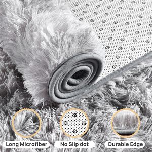 0106 <span class=keywords><strong>Alfombras</strong></span> Modernas Hechas a Mano, Suaves y Esponjosas, con Diseño Abstracto, para Interiores, Sala de Estar, Dormitorio, Guardería, Decoración del Hogar, Niños - Product Image 6