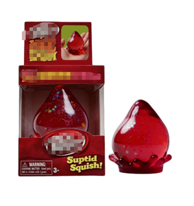 Jouets sensoriels anti-stress en forme de goutte d'eau, cube agréable à presser avec paillettes, super solides, pour enfants et adultes - Product Image 3