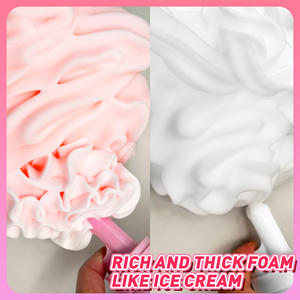 Оптовый набор для наращивания ресниц: веганский пенный шампунь-мусс для очистки ресниц с логотипом на заказ, 60 мл, 100 мл - Product Image 3