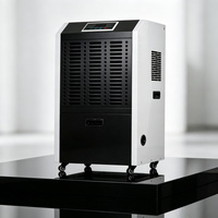 Déshumidificateur sur pied 150L/jour pour entrepôt industriel et usine, système de contrôle d'humidité