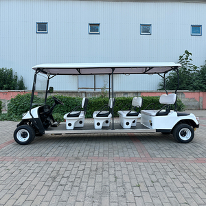Golf Cart elettrico da 8 posti a 4 ruote Gulf <span class=keywords><strong>Club</strong></span> Car con 8 posti a motore elettrico Golf Cart - Product Image 4