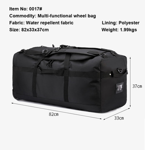 Expandable Water Resistant Polyester 100L Lightweight Large Capacity Folding Travel <b>Backpack</b> Multi Functional Luggage Shoulder - Product Image 2
