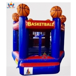Castillo Inflable de Baloncesto para Niños de Alta Calidad, Equipo de Entretenimiento Comercial para Exteriores en Oferta - Product Image 1