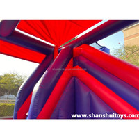 Château gonflable pour enfants, grande structure gonflable Spider-Man, piscine à eau, trampoline pour enfants, combo commercial, PVC
