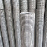 Grillage soudé galvanisé en treillis métallique, maille carrée solide, pour la fabrication de petites cages pour animaux de compagnie DIY