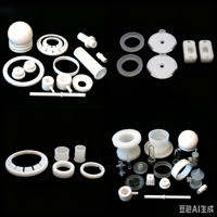 Pièces en plastique fluoropolymère personnalisées PFA/PVDF/FEP/PTFE/ETFE par moulage par injection pour machines industrielles