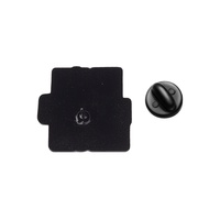 Pin de esmalte retro personalizado con diseño de disco flexible, casete y VHS, insignia metálica estilo años 90, regalo de joyería con nostalgia.