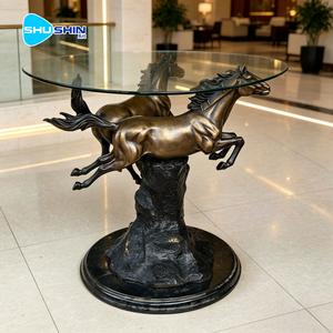 Statua di Elefante in Bronzo Moderna su Misura, Decorazione per Tavolino da Caffè, <span class=keywords><strong>Arredamento</strong></span> per la Casa, Opera in Metallo per Tavolo da Pranzo - Product Image 6