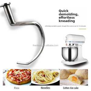 Robot pâtissier professionnel à mouvement planétaire et spirale pour boulangerie, mélangeur de gâteaux et batteur sur socle pour cuisine - Product Image 3