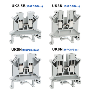 UK2.5b loại đường sắt thiết bị đầu cuối uk3n 5N 6N 10N điện áp và hiện tại an toàn mặt đất khối thiết bị đầu cuối UK thiết bị đầu cuối - Product Image 2