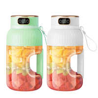 Mélangeur de jus de fruits grande capacité rechargeable par USB pour la maison Mélangeur électrique portable pour l'extérieur