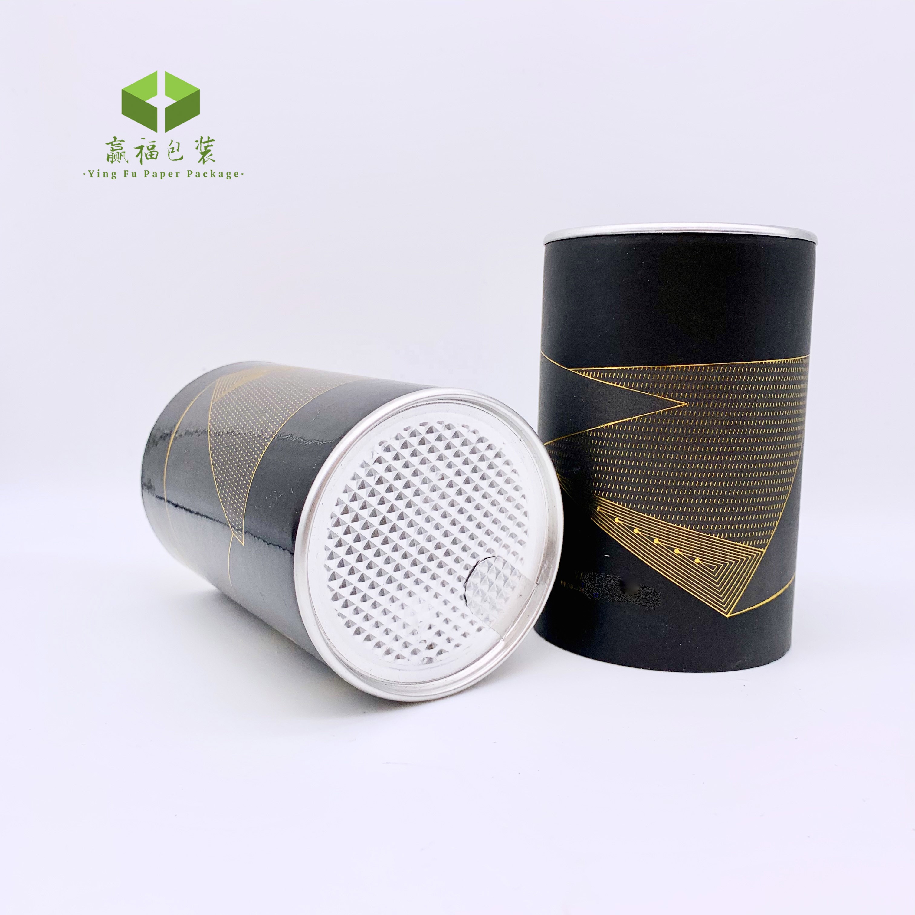 Customized Eco Friendly Kraft Paper Tube Carton Tissue Round Box Custom Tea Cardboard Packaging Paper Cylinder Tube