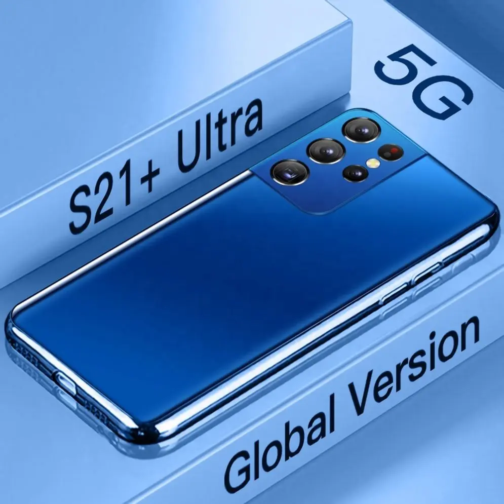 Téléphones mobiles Android Galaxy S21 ultra grand écran, Smartphone, 512 Go de ROM, double carte SIM, téléphones portables neufs, MTK6899, Original