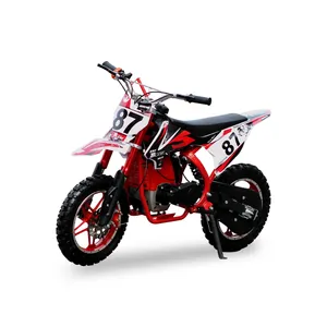 Modernes Design Viertakt-Handzug start Benzin betriebenes Kinder fahrrad Mini Motorrad Mini Dirt Bike 49cc