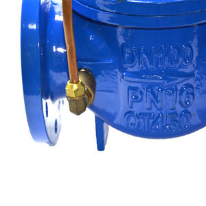 300X PN16 Gusseisen flansch Rückschlag ventil mit Durchfluss regelung Langsam geschlossenes Rückschlag ventil - Product Image 5