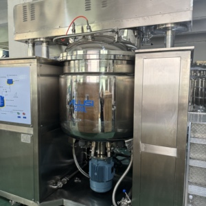 Máquina para hacer pasta de dientes de 600L, homogeneizador al vacío con función de dispersión y agitación para línea de producción de pasta de dientes - Product Image 3
