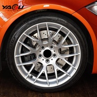 YAGU 359M 5x120 19x9 19x10 19X8.5 19X9.5 Hyper Silver Forged Wheels untuk BMW M1 E46 M3 E90 F30 Z4 M E85 E86 E60 M5 E63 M6