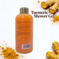 Gel Douche Exfoliant Éclaircissant Naturel aux Herbes 500ml – Peau Lisse et Raffermie au Curcuma – Vente en Gros