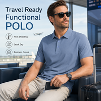 JNEI Isı Yalıtımlı Şehir Polo Tişörtü 150g Nem Emici Fonksiyonel Polyester Performans Polo Toptan Satış