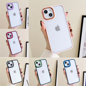 Ốp Điện Thoại Chống Sốc TPU + PC Thiết Kế Khung Len Mạ Thời Trang Sáng Tạo Cho <span class=keywords><strong>iPhone</strong></span> 14 14 Pro Max - Product Image 1