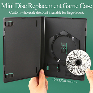 กล่องใส่แผ่นเกมเปล่าสำหรับ Nintendo Gamecube ขนาด 8 ซม. พร้อมช่องเก็บเมมโมรี่การ์ด ขายส่ง - Product Image 1