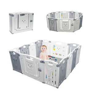 2024 New Safe and Environmentally Friendly Plastic Fence for Children Baby Playpen