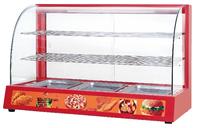 Grand présentoir chauffant pour aliments 1,2 kW Haute puissance 220 V pour cantines à fort volume, cafétérias et services de buffet