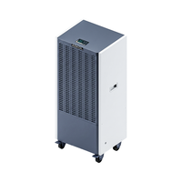 Déshumidificateur commercial R290 160L/J avec contrôle WiFi via application, drainage continu, économie d'énergie pour supermarché