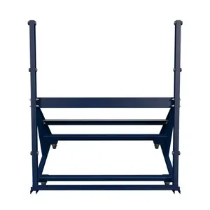 मोबाइल धातु लॉजिस्टिक कार्ट प्लेसमेंट रैक सिरेमिक टाइल ग्लास परिवहन रसद ट्रॉली ट्रक - Product Image 6