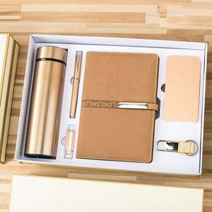 Set de Regalo de Cuaderno de Lujo Personalizado 2025, Caja de Regalo Premium, Taza de Vacío con Serigrafía, Bolígrafo, Llavero USB, Regalo de Graduación, Regalo Empresarial - Product Image 2